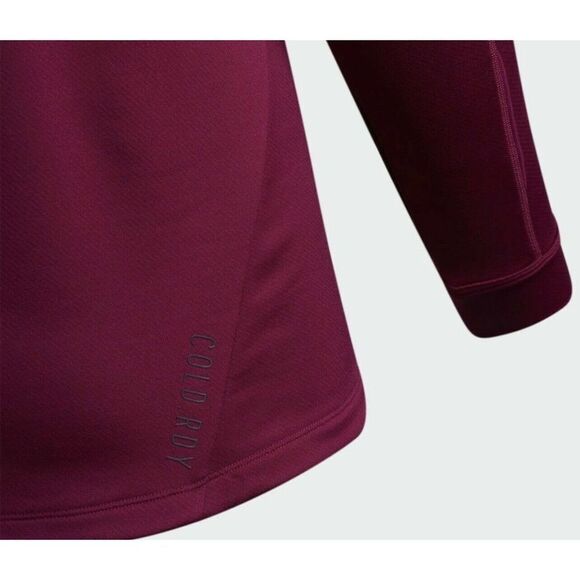 adidas GG4798 Women's Size 2X Power Berry Cold Ready Long Sleeve Sweatshirt $75 - Picture 5 of 5